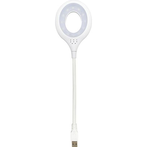 Lampe LED De bureau ultralégère, Portable, pliable librement, USB, anneau lumineux Non stroboscopique (1/5)