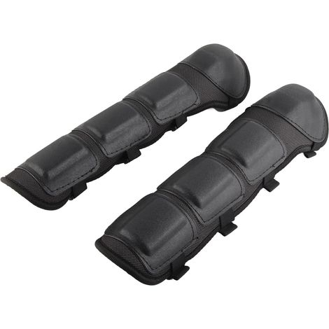 Espinilleras ajustables y ventiladas para motosierras, cortacéspedes y desbrozadoras. Protección para las piernas. (1/5)