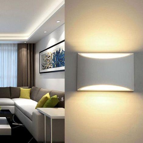 Applique murale LED moderne 7W, haut/bas, lumière chaude 3000K, intérieur (1/5)