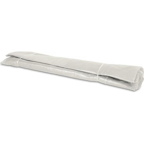 Bâche pour serre tunnel de jardin "Mimosa" - 9 m² - 180g - Blanc
