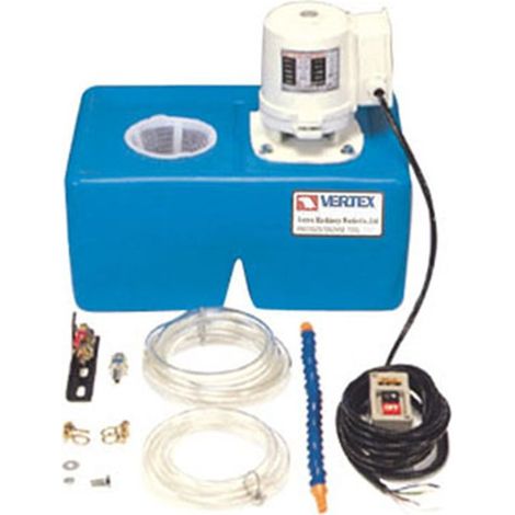 Système de refroidissement universel 93 W 1/8 Ch 3,5 l/min réservoir en plastique 11 litres 400V Vertex VWP-81-100 400V