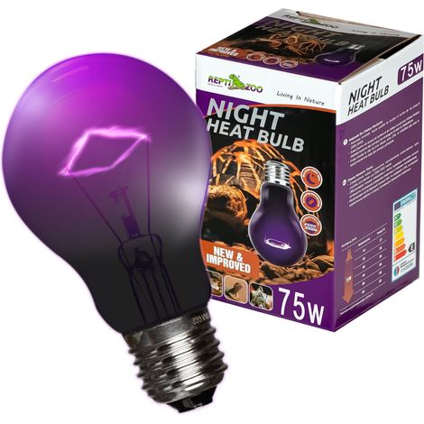 Bombilla de calor nocturno Repti-Zoo 75W - bombilla de calor nocturno (1/4)