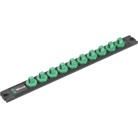Wera 9601 Barre magnétique pour douilles, 3/8", vide,30 x 340 mm,05136421001 (1/3)