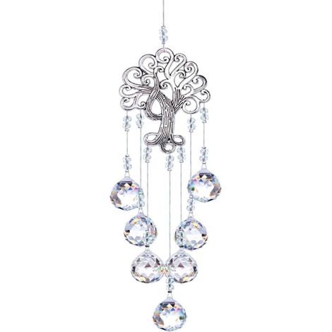 Kristallbaum des Lebens Prisma Hängende Lichtfalle Geeignet für Zuhause, Garten und Outdoor Hängende Dekorative Kristalllampe (1/5)
