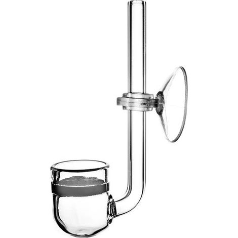CO2-Diffusor aus Glas, Nano Ultra, 30 mm, gesintert, für Pflanzenaquarien