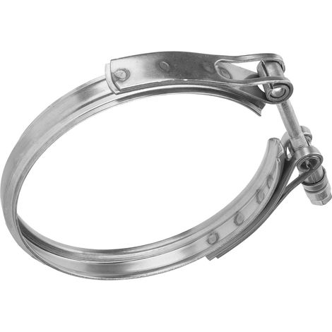 V-Band-Turbo-Auspuffschelle 186917 109–114 mm / 4,3–4,5 Zoll Ersatz für Holset HX52 HX55 (1/5)