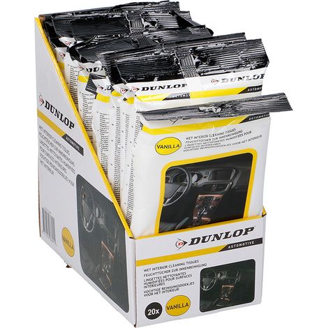 Pack 20 toallitas limpia salpicaderos dunlop (1/3)