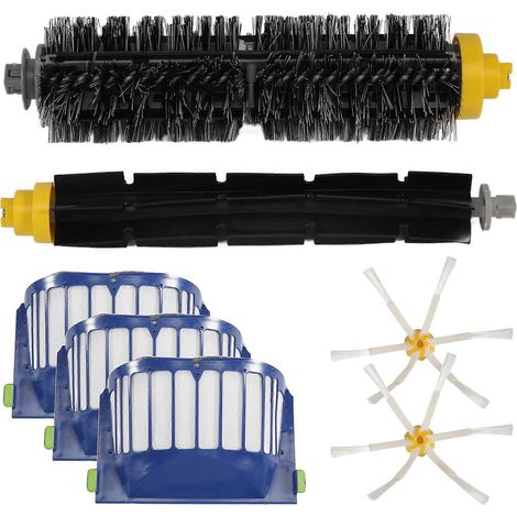 Centre rouleau brosse latérale filtre HEPA pour iRobot Roomba série 600 605 606 616 620 650 655 660 676 aspirateur robot (1/5)