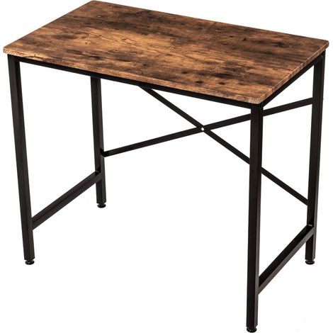 Oypla 80cm Heavy Duty Industrial Writing Computer Desk Home Office Worktop Table (1/5)