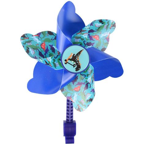 Guirlande fleur éolienne pour guidon vélo enfant, accessoire cycliste tournant pour trottinette, moulin à vent décoratif (1/5)