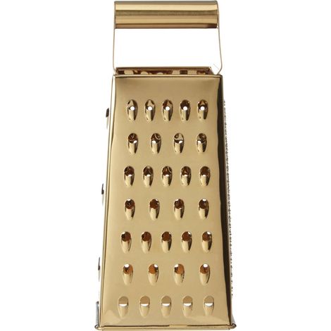 Premier Housewares �Alchemist Small Gold Finish Grater (1/3)