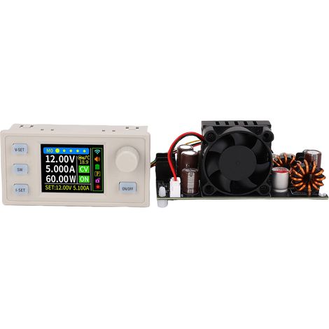 Ortviai Alimentation Régulée CC Réglable 6-36 V / 7 A, Écran LCD 1,8", XY3607FS, Constant Voltage & Current (1/5)