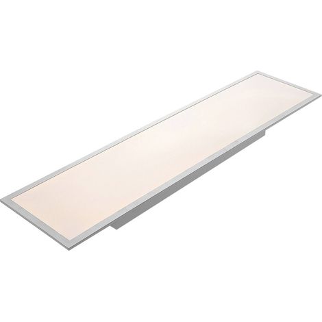 Lindby LED 'Stenley' in Bianco da Plastica