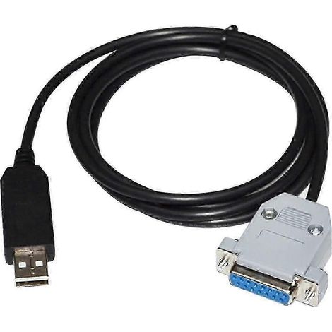 Adaptateur DB15 femelle vers USB D-SUB 15 broches compatible avec câble de communication série RS485 - 5 mètres (1/5)