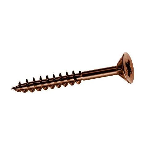 VITE TRUCIOLARE TSP PF BRONZATA PANELVIT MUSTAD - CAVA PZ FILETTO PARZIALE MM 4,5X50 CF=PZ 200- 1 confezioni