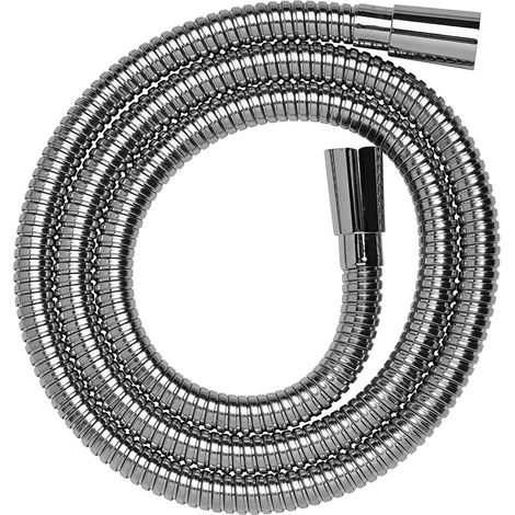 Croydex 1.5m Reinforced Stainless Steel Shower Hose Replacement Pipe (1/4)