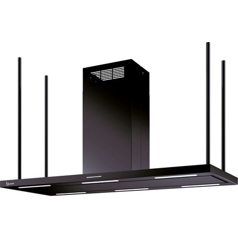 CAPPA ELEA CENTRALE cm176x60 camino centrale - Nera - 900 m3/h