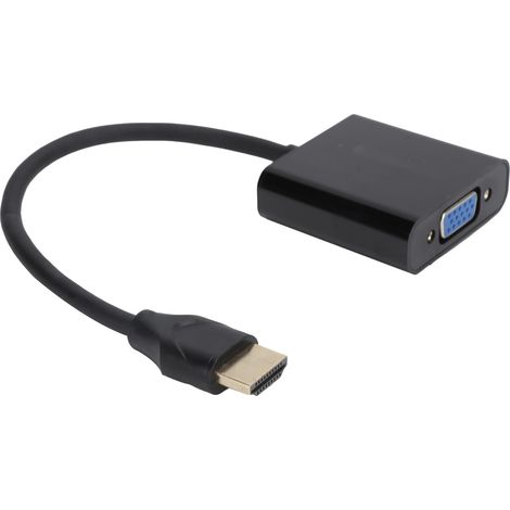 Adaptateur HD Multimedia Interface vers VGA avec Câble 1080P Haute Définition (1/5)