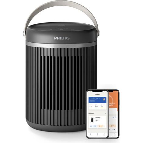 Chauffage tour Philips 2000 W Dark Grey
