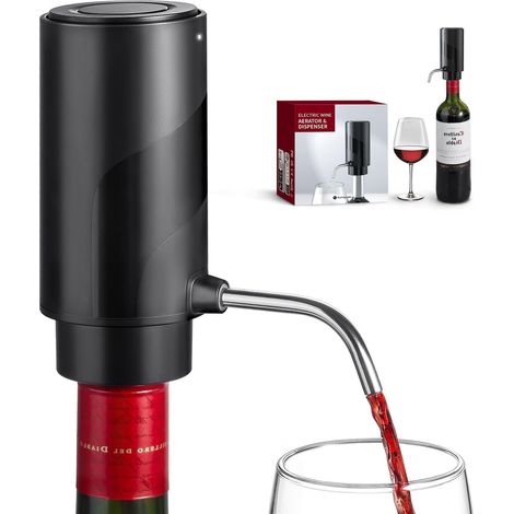Aérateur et distributeur de vin électrique rechargeable par USB, verseur aérateur intelligent (1/5)