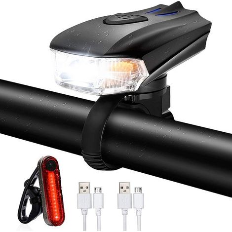 Luces para bicicleta, potentes lúmenes (1/5)