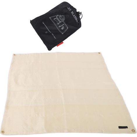 Tapis de foyer résistant aux hautes températures et ignifugé pour pique-nique et barbecue en extérieur (1/5)