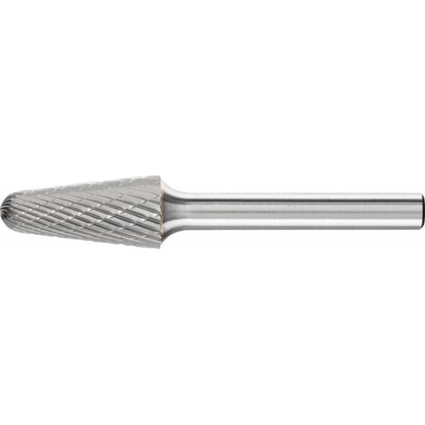 Fragola Asta 6 Mm, Carburo, Forma Conica Con Punta Arrotondata Kel Dentatura 3 Plus Forma: Kel 1225 Ø Testa 12 Mm, Lungo. Testa 25 Millimetri