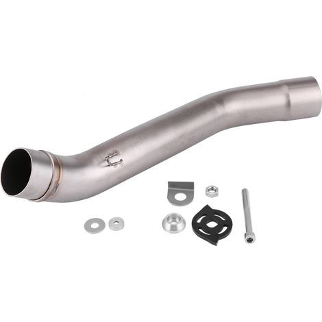 Tuyau d'échappement moyen, longue durabilité Connecteur de tuyaux à haute résistance 51 mm / 2,0 pouces pour la moto