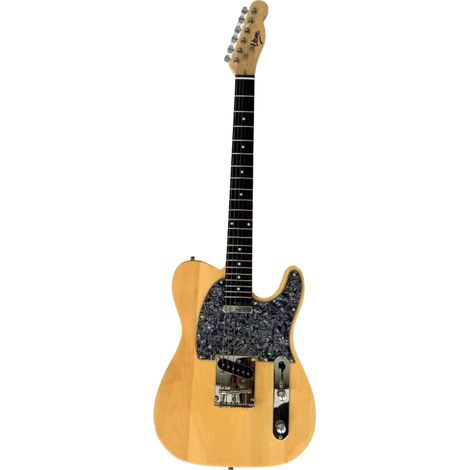 Guitare électrique V-tone GTL39 NT 4/4 Telecaster 39" SS bois naturel, touches Allen (1/5)