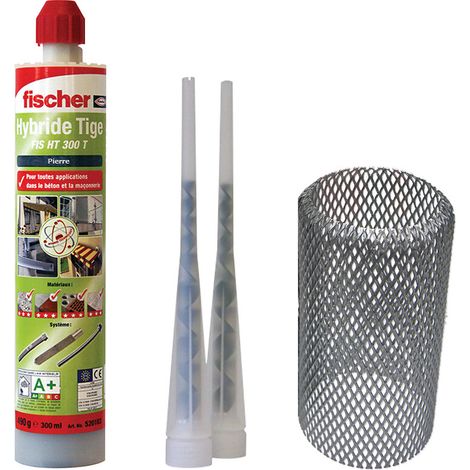 Kit résine de scellement chimique pour 1 gond motorisé
