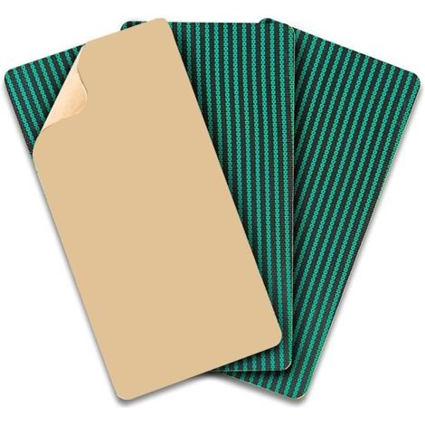 Lot de 3 patchs autocollants de réparation pour piscine - Matériau résistant à la réparation (10,2 x 20,3 cm) (1/5)