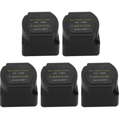 Adecuado para relés sensibles a la tensión de 5 x 12 V y 140 A, aisladores de batería y accesorios para relés de carga automática. (1/2)