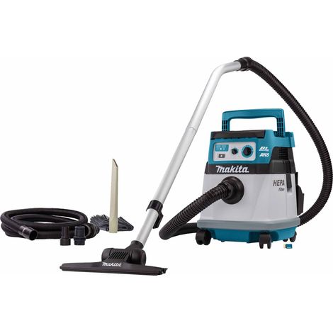 Makita – Aspirateur sans fil 15L 2x18V DVC157LZX3 – Moteur sans balais – Autonomie 100 min – Système Auto-Start Wireless (1/10)