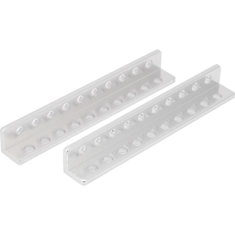10 trous poutre en aluminium profilé en L 3103-0010-0088 accessoire robot industriel 12x12x88mm (1/5)