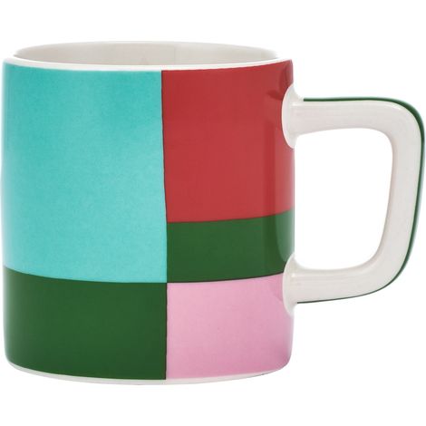 La cafetière ceramic espresso cup, utopian lines durable ceramic coffee cup, 120ml, green