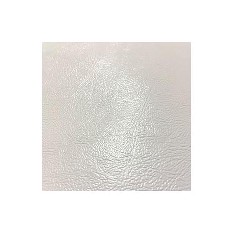 TENDAGGIMANIA® Ecopelle nautica liscia per cuscineria barca - Tessuto nautico con imbottitura in ovatta - vendita al metro lineare - Colore: BIANCO