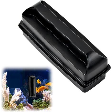 Nettoyant magnétique pour vitres d'aquarium - Nettoyage magnétique pour aquarium - Magnétique - Aquarium - Verre - Nettoyant pour vitres (1/5)