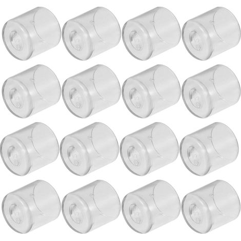 Patins de Protection pour Pieds de Bureau 16pcs, Embouts PVC résistants, Usage Domestique pour chaises et Tables Basses (1/5)