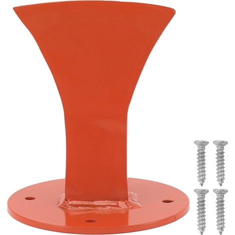 Fendeuse de bûches en forme coin petite manuelle pour petit poêle Bois Orange (1/5)