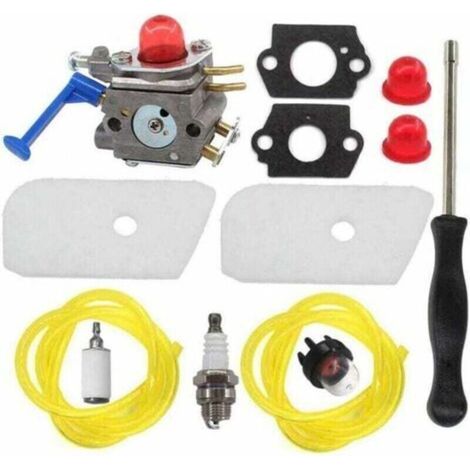 Vergaser mit Luftfilter und Spezialschlüssel für 124L, 125E, 125C, 125L, 125LD, 125R, 125RJ, 128C, 128CD, 128L, 128LD, 128LDX, 128R, 128RJ und 128DJX Trimmer (1/4)
