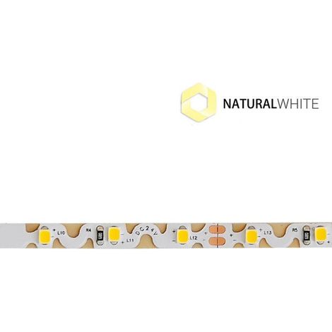 Striscia led 12v 6w/m Smd2835 60led/m 4000k Ip20 Curvo 5m Sp30030-2449