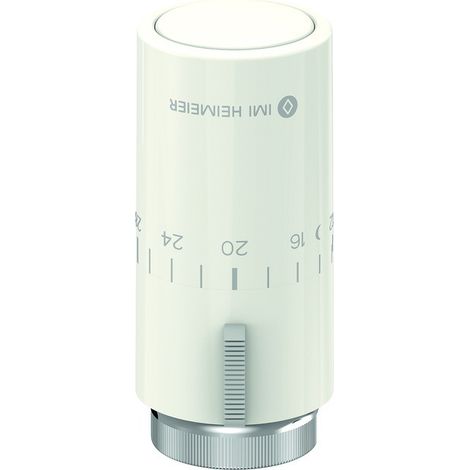 IMI Heimeier Halo Thermostatkopf 750000500 Skalenhaube, weiß RAL 9016