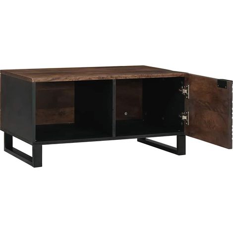 Maison Exclusive - Couchtisch Walnuss 80 x 50 x 40 cm Holzwerksto