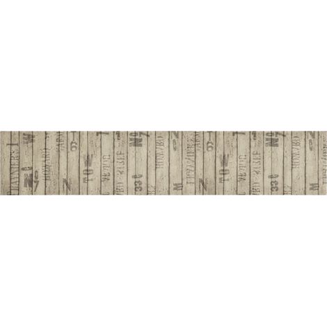 Tapis de cuisine lavable impression de clôture 60x300cm velours (1/5)