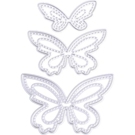 Stanzschablone für Schmetterlinge aus Metall, DIY-Scrapbooking-Album, Papierkartenvorlage