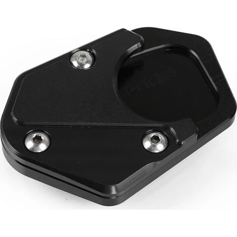 (Noir sans logo) Compatible avec les modèles CFMOTO 450SR, 450SS et 450NK (2022, 2023, 2024) : rehausseur de béquille latérale pour moto, repose-pieds de béquille latérale, puissance maximale (1/4)