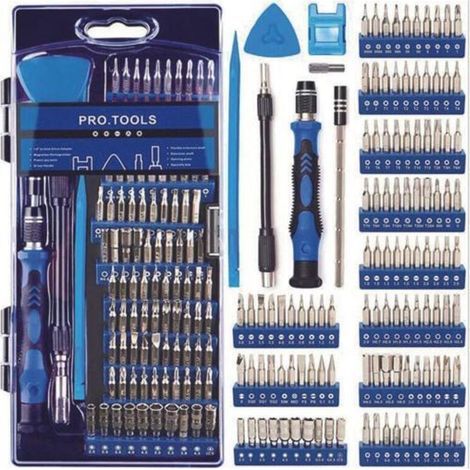 124 i 1 magnetisk skruvmejselsats för Xiaomi, Iphone, PC, kamera, drönare, etc. Cisea (1/4)