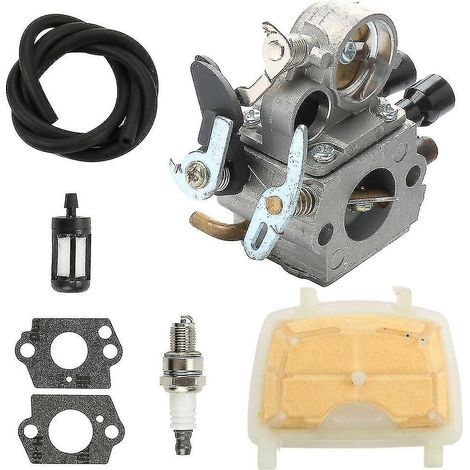 Kit de réglage de carburateur compatible avec les tronçonneuses Stihl MS171, MS181 et MS211 à carburateur Zama. (1/5)