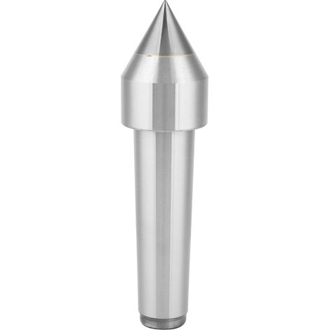 MT4-F130 Pointe fixe conique Morse 60° pour tour CNC et fraisage - Pièce d'usinage de précision (1/5)