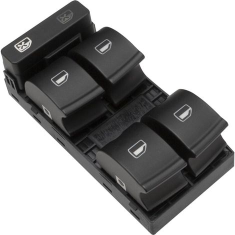 Interrupteur de commande de vitre électrique Ulisem, bouton de vitre électrique 8E0959851 8E0959851B pour Audi A4 B6 B7 Seat Exeo (1/4)